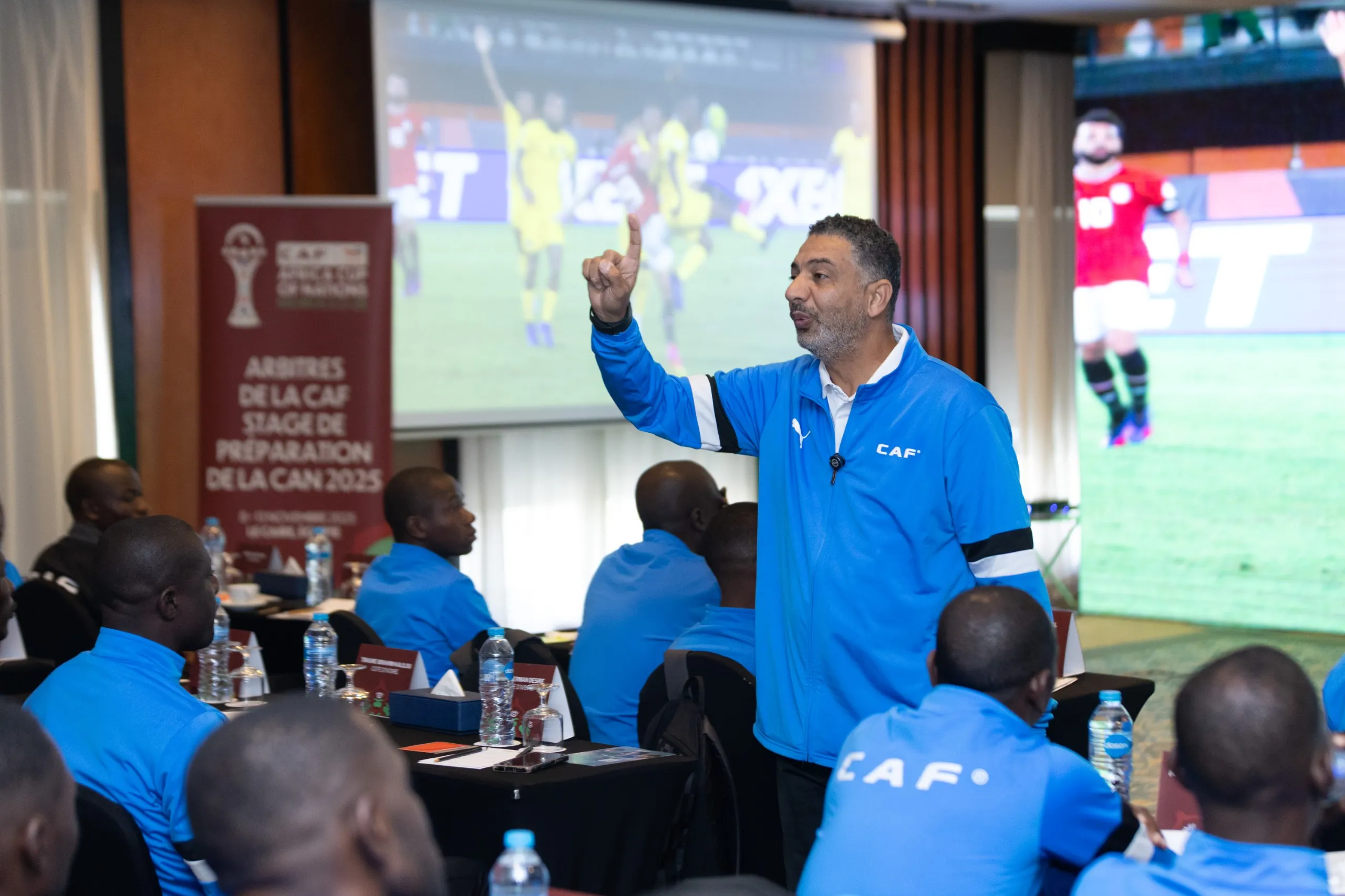 Referees prepare for TotalEnergies CAF AFCON Morocco 2025