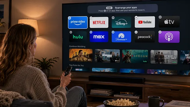 Organize TV Apps and Find Shows Faster